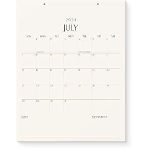 Calendar 2025-2026 - Versatile 8.5x11 2025 Calendar Runs Until June 2026 - Easy Planning with Aesthetic Desk Calendar January 2025-2026 - Karto - Beige