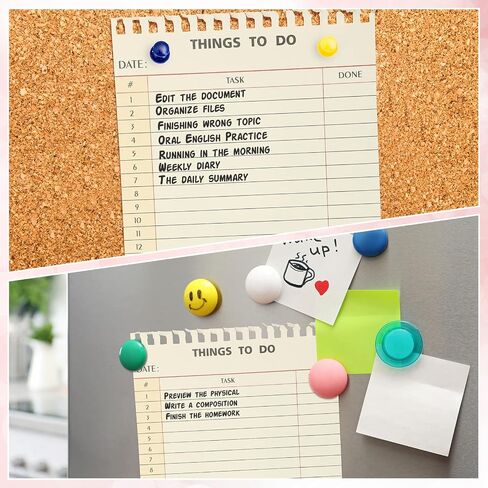 6 Pack Library Card Things to Do Notepad to Do List Notepad Daily Reminder Planner Memo Writing Pad Checklist Productivity Notebook Office List Planning Project Homework Pad for Daily Task (Simple) in Saudi Arabia