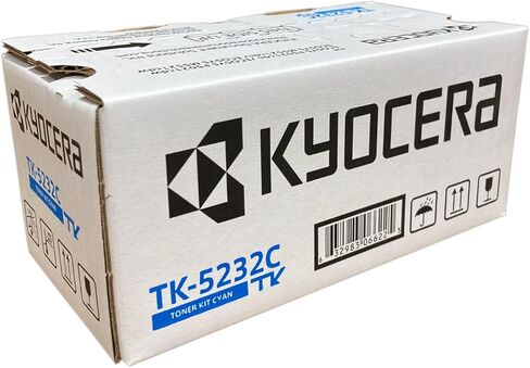 Kyocera Genuine TK-5232K Black Toner Cartridge for ECOSYS P5021cdw and M5521cdw Model Laser Printers (1T02R90USV) in Saudi Arabia