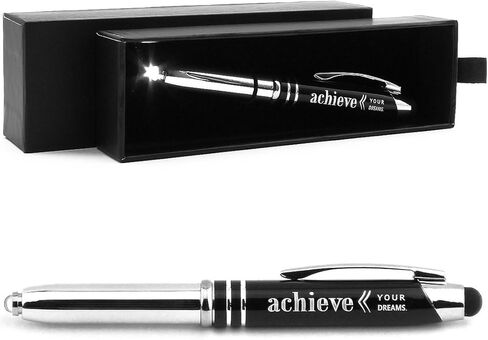 Henry David Thoreau Engraved Luxury Gift Pen with Motivational Quote - Go Confidently in the Direction of Your Dreams. Live the Life You've Imagined. - Graduation Executive Business Gift for Him Her in Saudi Arabia