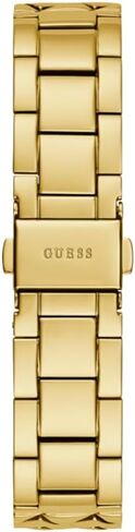 GUESS Women's 34mm Watch - Silver Tone Bracelet Black Dial Silver Tone Case in Saudi Arabia