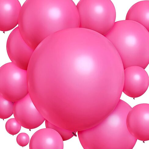 100 Pieces Latex Balloons Different Sizes 18/12/10/5 Inch Party Balloon Kit for Valentines Birthday Baby Shower Wedding Bride Graduation Party Decoration (Retro Coffee) in Saudi Arabia
