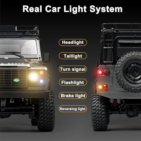 Skymaker 2024 New MN99S 1:12 RC Jeep Off-Road RC Car 4x4 2.4G نسبة كاملة 4WD تسلق سيارة RC زاحفة مع أضواء شاحنة بيك اب مع بطاريتين 1200 مللي أمبير في الساعة in Kuwait