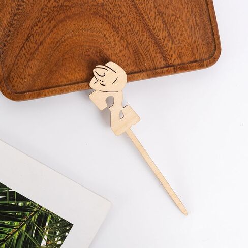 Wooden Cowboy 2nd Birthday Cake Topper, My 2nd Rodeo Birthday Party Decoration, Farm Decor Photo Prop Smash Cake Western World Little cowboy Baby Shower Party Supplies (Cowboy 2nd Topper) in Kuwait