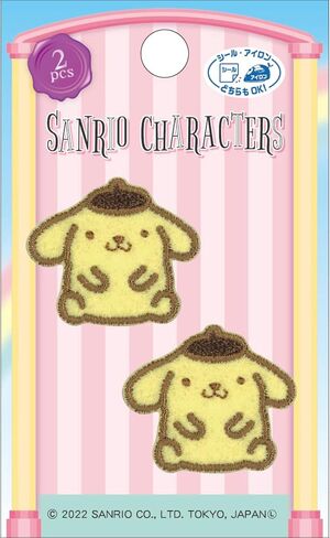 パイオニア(ワッペン) Pioneer SCW480-SCW49 Pioneer Sanrio Chromi 2 Piece Set Width 1.1 x Height 0.9 inches (28 mm) x Height 0.9 inches (23 mm), Sealing and Iron, Dual Use in Saudi Arabia