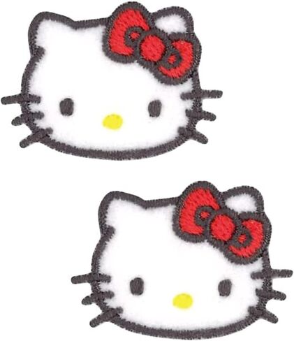 パイオニア(ワッペン) Pioneer SCW480-SCW49 Pioneer Sanrio Chromi 2 Piece Set Width 1.1 x Height 0.9 inches (28 mm) x Height 0.9 inches (23 mm), Sealing and Iron, Dual Use in Saudi Arabia