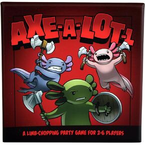 A Comical Limb-Chopping Party Game for 2-6 Players On Family Game Night - for Axolotl Fans Ages 7 and Up 162 Cards