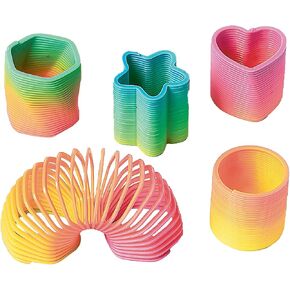 Multicolor Spring Value Pack Plastic Favors - 1.5" x 1.5" (12 Pack) - Perfect for Birthdays, Classroom Prizes & Treat Bags