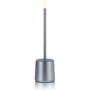 Portable LED Metal Table Lamp - 3 Level Brightness Touch Control Desk Lamps for Bedroom Nightstand,Rechargeable Battery - Ideal Bedside Lamp for Bedroom Nightstand