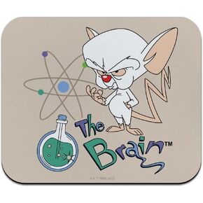 لوحة ماوس رفيعة من Pinky & The Brain شخصية The Brain منخفضة المستوى