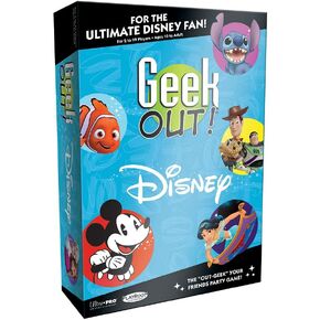 Geek Out! Disney Party Game | Enchanting Version of Popular Geek Out Board Game | A Trivia Bluffing Game Featuring Favorite Disney Characters | Perfect for Family Game Night | Fun Family Board Game