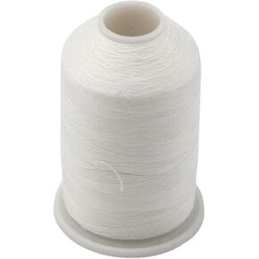 1 Roll Long Raw White Water Soluble Sewing Thread 1000 Meters/roll 20C Wash Away Vanish Extra Quilting Basting Thread 40S/2