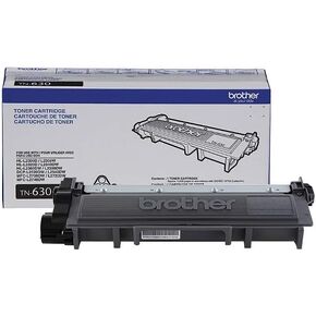 Brother Genuine TN630 2-Pack Standard Yield Black Toner Cartridge with Approximately 1,200 Page Yield/Cartridge