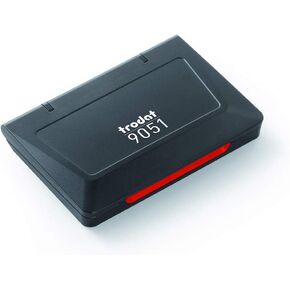 Trodat Ink Pad Business Stamp Pad, Red (Trodat 9051 Red Stamp Pad)