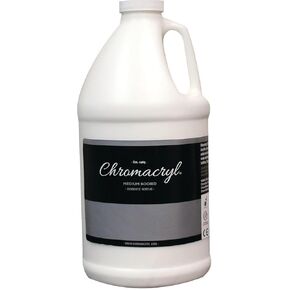 Chromacryl Students Acrylic Paint, 1/2 Gallon, White - 1412 in Kuwait