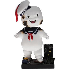 Royal Bobbles Ghostbusters Classic Stay Puft Collectible Bobblehead Statue - Scorched Variant