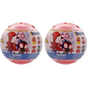 Mash'ems 2 Spidey and his Amazing Friends - Series 1 - Styles May Vary Set of 2 Blind Balls Mashems Mash EMS