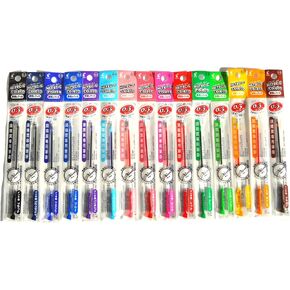 Hi-Tec C Coleto Gel Ink Pen Cartridge 0.3mm 15-Set One of Each Color Ships from California by Pilot