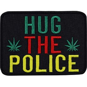 Let’s Roll – Funny Iron on Patches for Bikers, Rockers, Stoners, Smokers | Sew on or Iron on Weed Wrap Design Applique Patches for Jeans, Jackets, Sleeves, Motorcycle Case 3.34X2.16 in