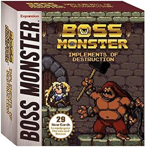 Brotherwise Games Boss Monster Implements of Destruction Board Games, Small
