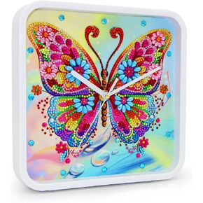 Diamond Painting Clock Suit for Adult and Beginners,Diamond Art and Crafts Kits in Saudi Arabia