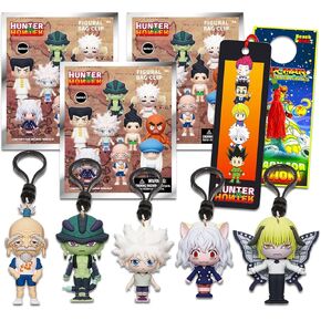 Hunter x Hunter Blind Bag Party Favors Set – Bundle with 3 Hunter x Hunter Figural Bag Clips Plus Bookmark, More | Hunter x Hunter Blind Bag Figures for Kids, Boys, Girls in Saudi Arabia