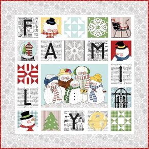 Riley Blake White As Snow Collection by J. Wecker Frisch, Premium Quilting Fabric, Perfect for Quilting, Crafting, Sewing Projects and More… (Wintry Project Booklet)