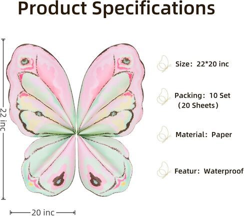 Aiouclay 93Pcs Flower Bouquet Accessories,Butterfly Wrapping Paper,Butterflies for Bouquets,Flower Wrapping Paper for Mother's Day Wedding Graduation Birthday Flower Shop DIY Craft in Saudi Arabia