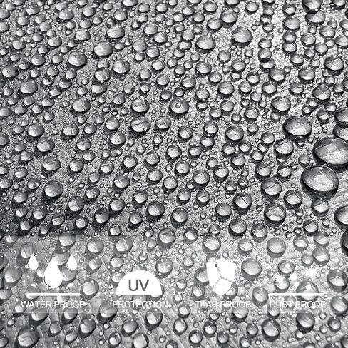 STARPYNG-12 Mil Pink/Silver 6x8 Feet Tarp-Heavy Duty Poly Tarp-Cover,Waterproof, UV Resistant, Weather Resistant, Cover Cars, Boats, Courtyards,Camping in Kuwait