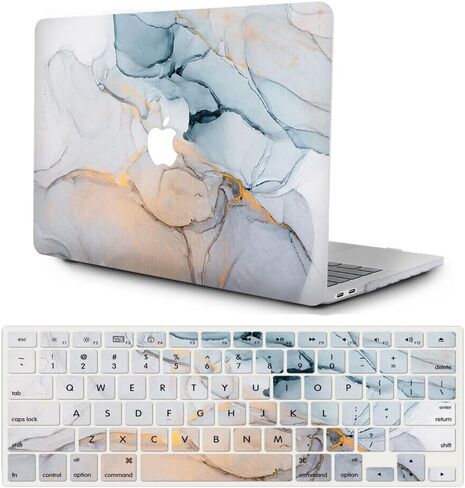 Compatible with MacBook Air 13 inch Case, 2018 2019 2020 Release (A2337 A2179 A1932) Hard case and Keyboard Cover (Sky Blue) in Saudi Arabia