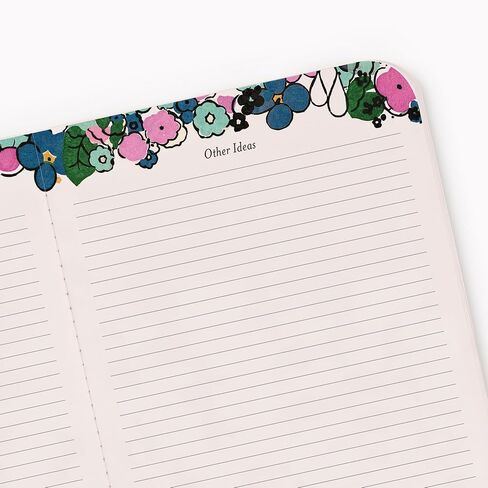 12 Month Agenda Dated January 2025-December 2025, Cloth Bound Monthly Planner, Florale in Saudi Arabia