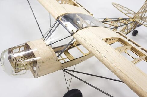 Balsa Wood RC Airplane Kits Savage Bobber Model 1000mm (39.4") Wingspan DIY RC Plane Kit Fixed-Wing for Adults (KIT+Motor+ESC+Servo+Prop+Flim Pack) in Kuwait