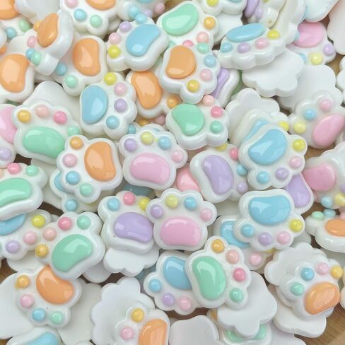 100pcs Slime Charms Resin Fake Candy Cake Mushroom Charms Kawaii Cute Set Mixed Assorted Sweets Flatback Slime Beads Making Supplies for DIY Craft Making and Ornament Scrapbooking (Mushroom) in Saudi Arabia