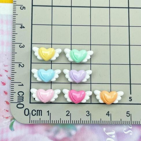 100pcs Slime Charms Resin Fake Candy Cake Mushroom Charms Kawaii Cute Set Mixed Assorted Sweets Flatback Slime Beads Making Supplies for DIY Craft Making and Ornament Scrapbooking (Mushroom) in Saudi Arabia