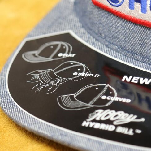 HOOEY Lock Up Adjustable Snapback Mesh Back Trucker Hat in Saudi Arabia