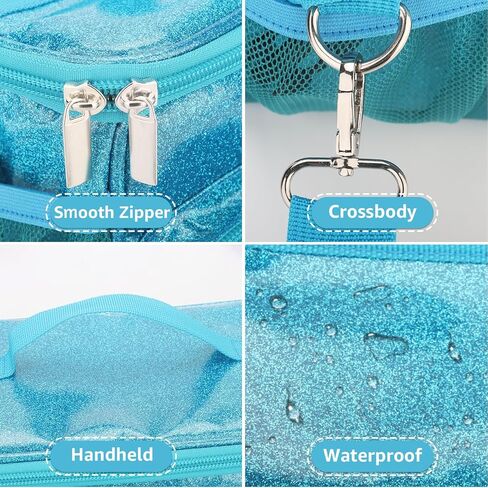 حقيبة حمل لشخصيات توني، حقيبة مجموعة المبتدئين من توني، وحدة تخزين ومنظم لشخصيات توني مع حزام الكتف، مجموعة صندوق توني للمبتدئين، سماعات توني، حقيبة شحن (أزرق) in Kuwait