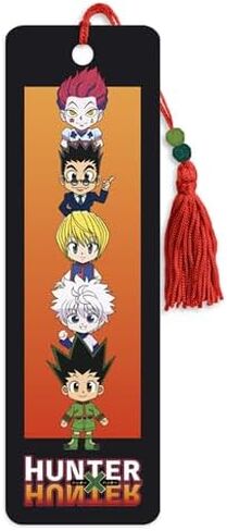 مجموعة هدايا الحفلات من Hunter x Hunter Blind Bag - حزمة مع 3 مشابك حقائب مجسمة من Hunter x Hunter بالإضافة إلى إشارة مرجعية، المزيد | شخصيات حقيبة هنتر × هنتر العمياء للأطفال والأولاد والبنات in Saudi Arabia