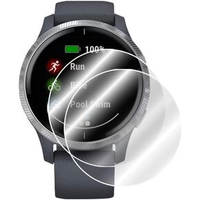 IPG for Garmin Venu 3S, GPS Smartwatch Hydrogel Screen Protector (2 Units) Invisible HD Clear Film Anti Scratch Guard-Smooth/Self-Healing/Bubble for Venu 3S