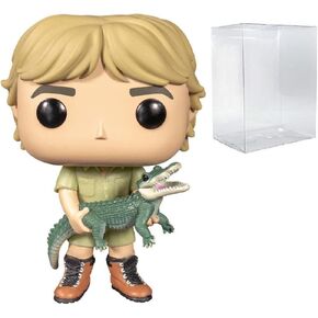 POP Crocodile Hunter - Steve Irwin Funko Vinyl Figure (Bundled with Compatible Box Protector Case)