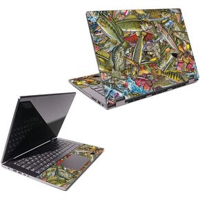 MightySkins Skin Compatible with Lenovo Flex 6 14" (2018) - Fish Puzzle | Protective, Durable, and Unique Vinyl Decal wrap Cover | Easy to Apply, Remove, and Change Styles | Made in The USA
