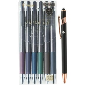 04 Pilot Juice up 05 Retractable Gel Ink Pen 0.5mm Fine Point Glossy Color 6 Colors Set (LJP120S5-6CCG) With Original Usable Package, 2.51 x 5.6 x 0.47 in in Saudi Arabia