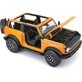 Maisto Diecast Cars 2021 Ford Bronco Badlands Orange Metallic Special Edition 118 Diecast Model Car by Maisto 31457