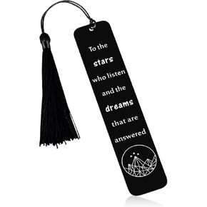 Acotar Bookmark Gifts for Women Men Funny Book Mark Gifts for Reading Women Book Lover Bookish Nerd Gifts, Birthday Christmas Gifts to The Star Who Listen Gifts Book Accessories