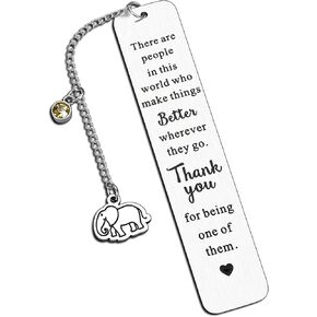 Elephant Lovers Gifts for Women Thank You Gift Appreciation Gifts for Women Coworker Nurse Volunteer Bus Driver Employee Teacher Appreciation Gifts, Going Away Gifts for Coworkers Boss Women Friends