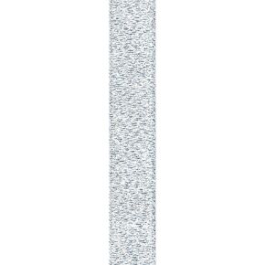 Offray Luxe Metallic Craft Ribbon, 5/8-Inch Wide by 50-Yard Spool, Silver