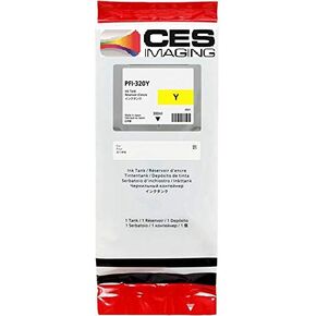 CES Imaging PFI-320Y Yellow 300ml Ink Tank