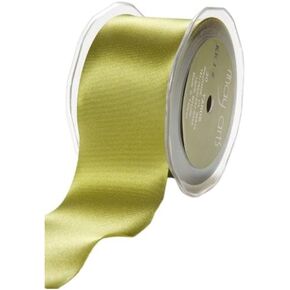May Arts 2-Inch Wide Ribbon, Champagne Satin
