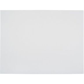 School Smart Poster Boards, 22 x 28 Inches, 8-Ply Thickness, White, Pack of 25