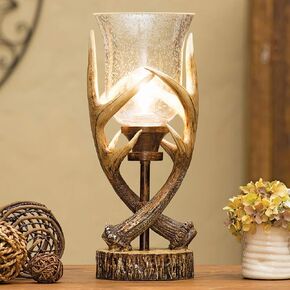 Black Forest Décor - Fishing Pole Floor Lamp for Cabin, Living Room, Home, Office - Vintage Rustic Home Décor - 63" x 19"