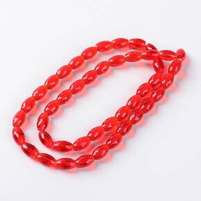 Novborcz58PCS Faceted Barrel Crystal Glass Jewelry MakingShaped Beads Vertical Hole Faceted Glass Spacer Beads for DIY Crafting Findings Bracelet Necklace Jewelry Making 8X11mm(Malachite Green) in Kuwait